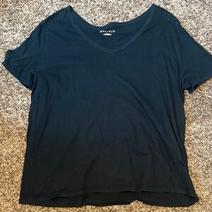 Ava & Viv Women's Classic Black Short Sleeve Tee